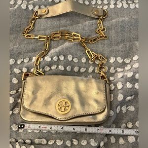 Tory Burch Gold Crossbody